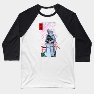 Kendoka watercolor in Japan Baseball T-Shirt